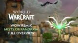 WoW Remix: Mists of Pandaria Coming in Patch 10.2.7! Complete System Overview