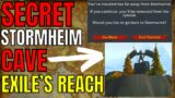 World Of Warcraft: SECRET Stormheim Cave Exile's Reach