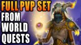 Full PvP Drakebreaker Set from Open World Quests – World of Warcraft Dragonflight