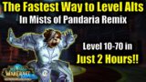 How To Level From 10-70 In Only 2 Hours In MoP Remix!