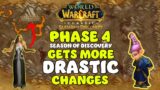 Massive Changes to Phase 4 Season of Discovery – New PvE + PvP event!