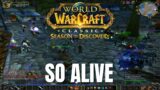 SO MANY PLAYERS – World of Warcraft Classic Season of Discovery