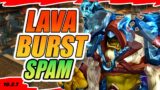 Spaming Lavabursts Elemental Shaman Wow 10.2.7 Dragonflight | World of Warcraft | PvP Battlegrounds