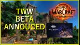 World of Warcraft The War Within Beta Date Announced