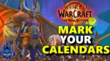 Blizzard Dropped ALL The Important Dates For The War Within Pre and Post Launch