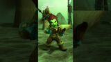 Goblins washing mammoths with invisible water guns in World of Warcraft