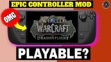 Play World of Warcraft on the Steam Deck with Console controls – Review