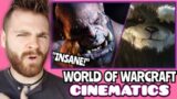 REACTING to Warlords of Draenor & Mists of Pandaria | World of Warcraft Cinematic Trailer | REACTION