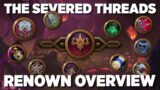 The Severed Threads – Renown Overview – World of Warcraft – The War Within Mounts Pets, Professions