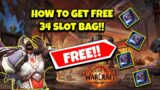 Get Your Free 34-slot Bag In World Of Warcraft's The War Within! #worldofwarcraft