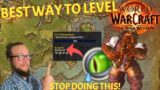 QUICK and EASY! Best Way to Level in War Within NO MORE Dungeon Spam World of Warcraft