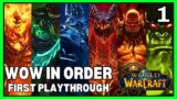 First Time Playing World of Warcraft In Order | Part 1 Classic Era