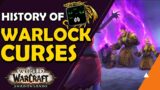 History of Warlock Curses in World of Warcraft