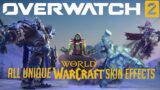 Overwatch 2 – All Unique World of Warcraft Skin-Specific Effects