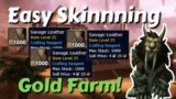 Skinning Gold Farm World of Warcraft!