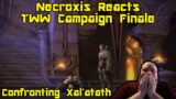 World of Warcraft: The War Within Campaign Finale | Confronting Xal'atath Cinematic | Necro Reacts