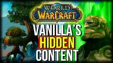 10 Vanilla Zones You Were NEVER Meant To See | World of Warcraft