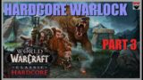 World of Warcraft CLASSIC HARDCORE  – Warlock – Fresh Start On Stitches EU – The MOST Vanilla Stream