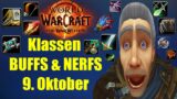 Drastische Klassen Buffs und Nerfs am 9. Oktober | WoW War Within