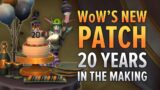 Everything Coming in WoW's 20th Anniversary Celebration (11.0.5)