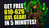 MUST DO THIS WEEK! Get Easy 610-626 Ilvl Gear In 5 Minutes! Don't Miss Out! WoW TWW Gearing Guide