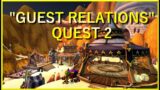 World of Warcraft Secrets Event “Guest Relations” | Quest 2