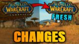 5 BIG Changes to Fresh Classic WoW Servers