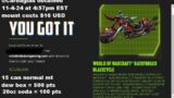 @Carnagias How to get the Mountain Dew Rewards World of Warcraft Hateforged Blazecycle mount 11-4-24