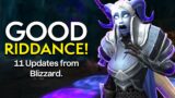 A Bit of WoW I HATE Is Being Replaced! 11 Updates From Blizzard