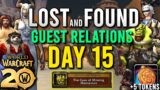 Lost and Found | World of Warcraft 20th Anniversary Secret Quest Guide! Guest Relations Day 15