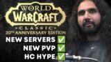 WOW CLASSIC IS BACK BABY! (WOW Direct Reaction)