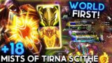 World First Mists of Tirna Scithe +18! | Lightsmith Prot Pally | TWW SEASON 1 M+