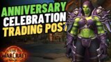 World of Warcraft 11.0.5 Trading Post: November's Warcraft III Anniversary Items!