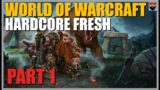 World of Warcraft Classic Hardcore FRESH START Servers – Pt.1 Warrior – Doomhowl US – Chill Gameplay