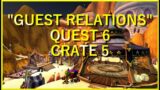 World of Warcraft Secret Finding Event “Guest Relations” | Quest 6 Crate 5