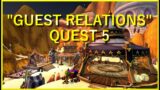 World of Warcraft Secrets Event “Guest Relations” Quest 5