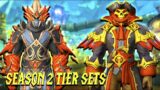 All NEW Season 2 TIER SETS & BONUSES Preview – The War Within Patch 11.1