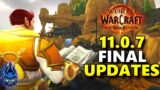 Blizzard Drops Final Changes & Patch Notes for 11.0.7 – World of Warcraft NEWS