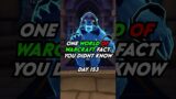 Here’s one world of Warcraft fact you didn’t know!Day 153 #warcraft #worldofwarcraft