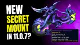 New Secret Mount Added In Patch 11.0.7? Felreaver Deathcycle Mount Theories! WoW The War Within