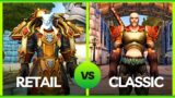 Retail vs Classic World of Warcraft