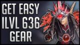 How To Get SUPER EASY ilvl 606-636 Gear with Spark of Omens