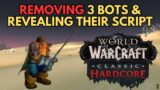 Removing 3 Fish-bots in Tanaris & Explaining the Script on Hardcore