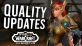 The Best Quality Of Life Class Changes/Improvements Coming In 11.1! | The War Within