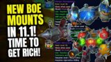 New BoE Mounts Added In Patch 11.1! Real Goldmine! WoW TWW 11.1 Goldmaking | Miscellaneous Mechanica